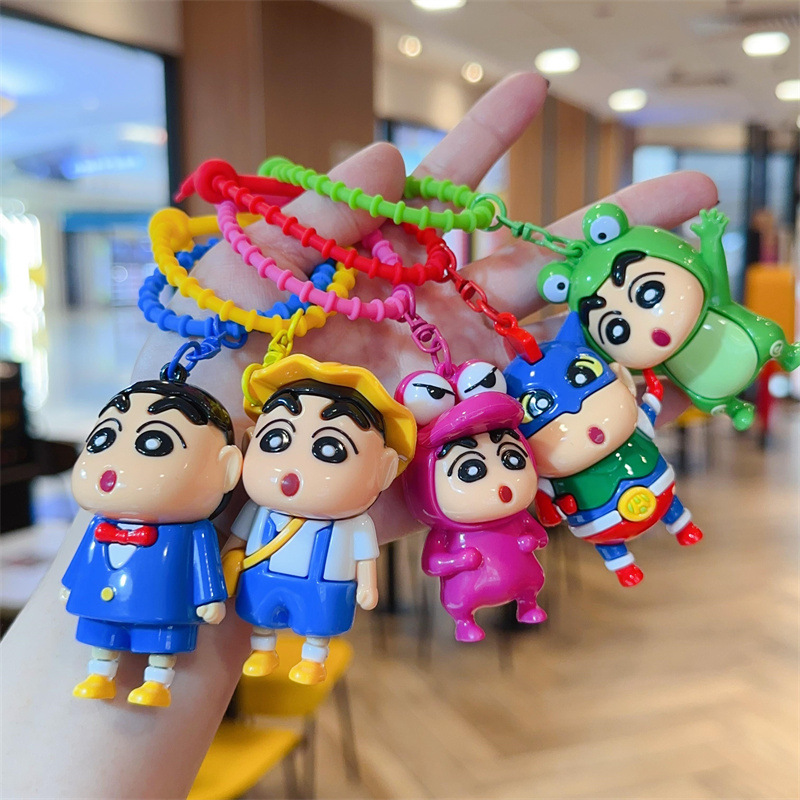 Car Accessories Girly - Kawaii Anime Crayon Shin-Chan Figure Toys