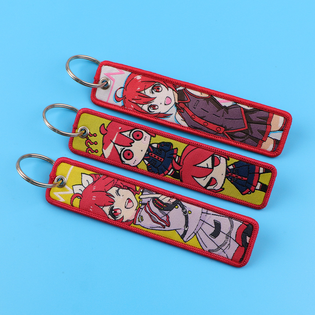 Car Accessories Girly - Cute Anime Girls Keychain for Cars