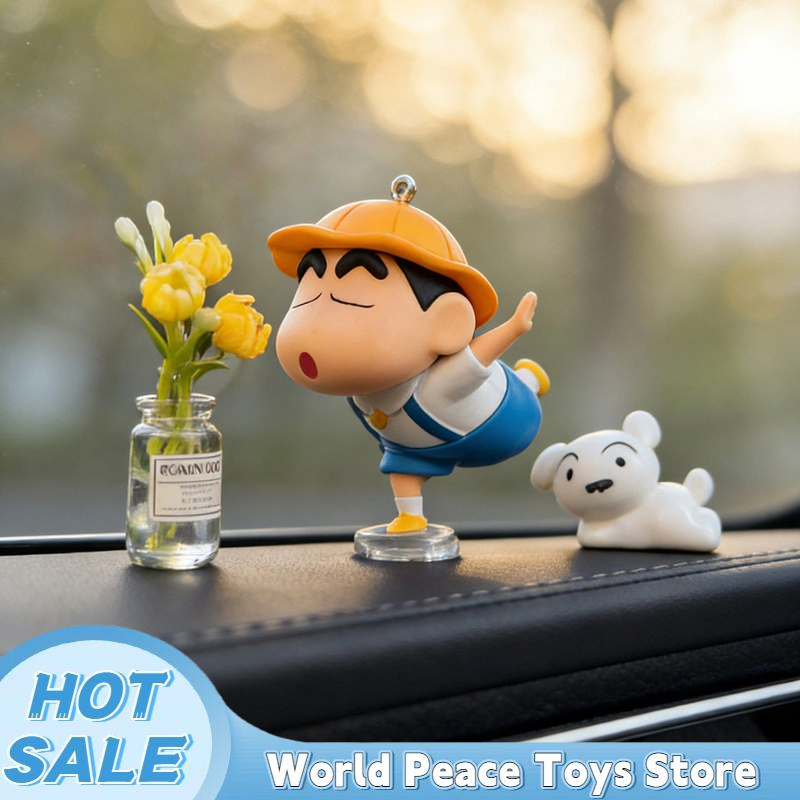 Car Accessories Decoration - Crayon Shin-Chan Car Dashboard Ornaments Auto