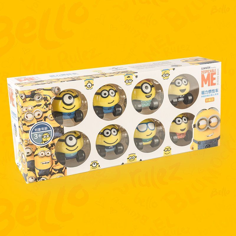 Car Accessories Girly - Minions cartoon cute toy train kawaii