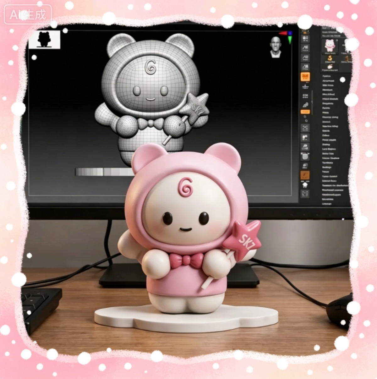 Car Accessories Decoration - New K-POP SKZOO idol commemorative gift