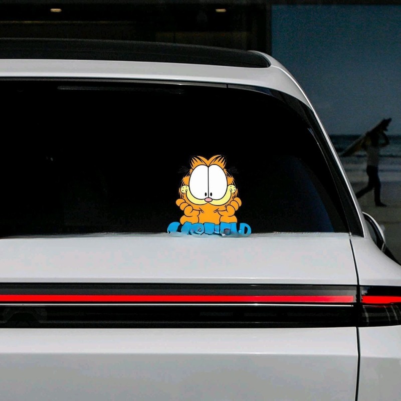 Creative cartoon cute Garfield - Car Accessories Decoration avaliação e preço
