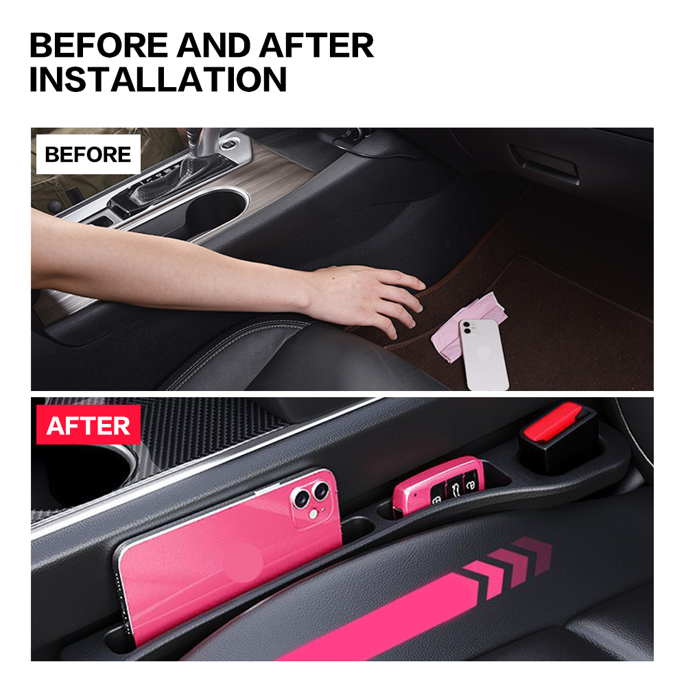 2X Car Seat Gap Filler Between - Car Accessories Website avaliação e preço