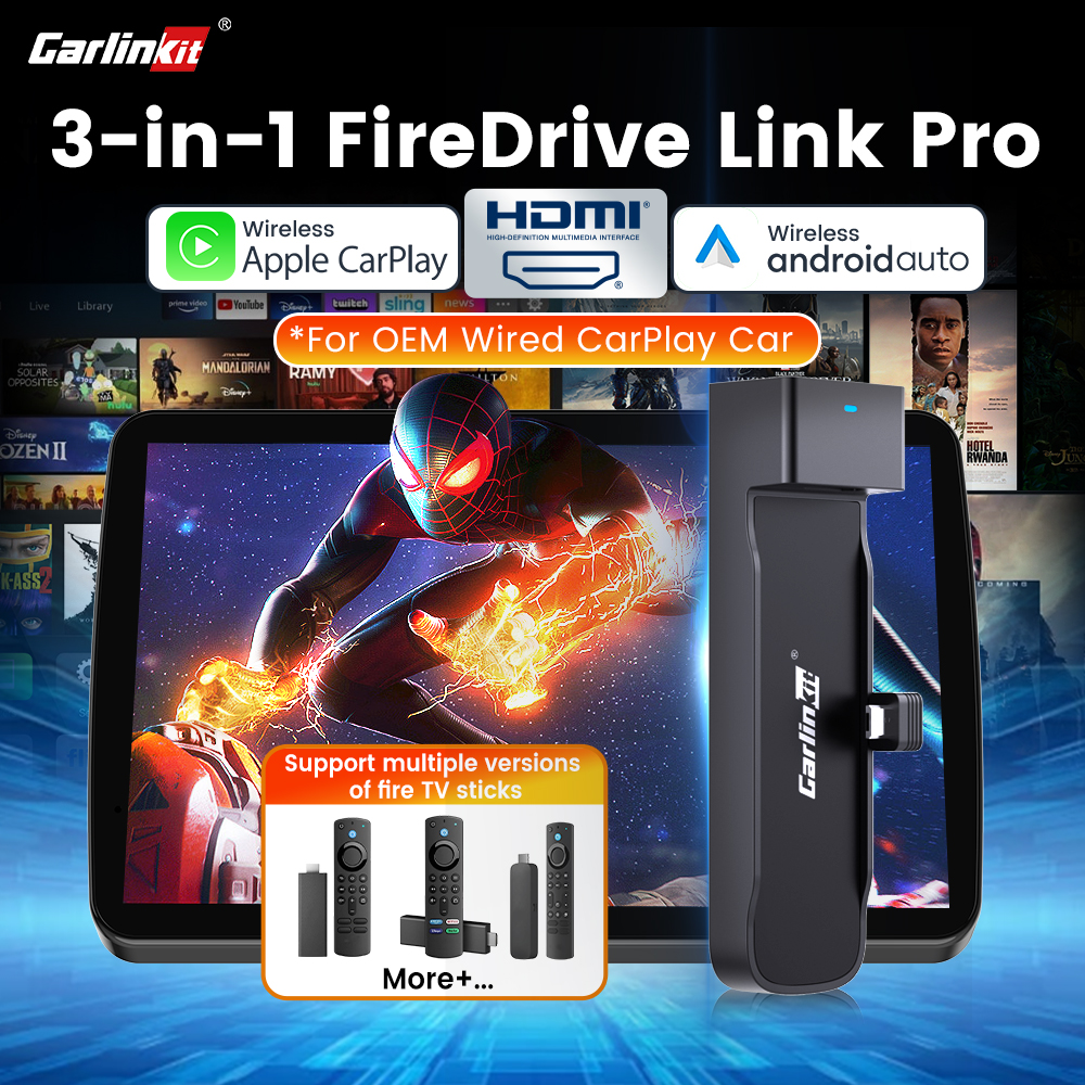 CarlinKit FireDrive Link Pro W - Car Accessories Amazon avaliação e preço