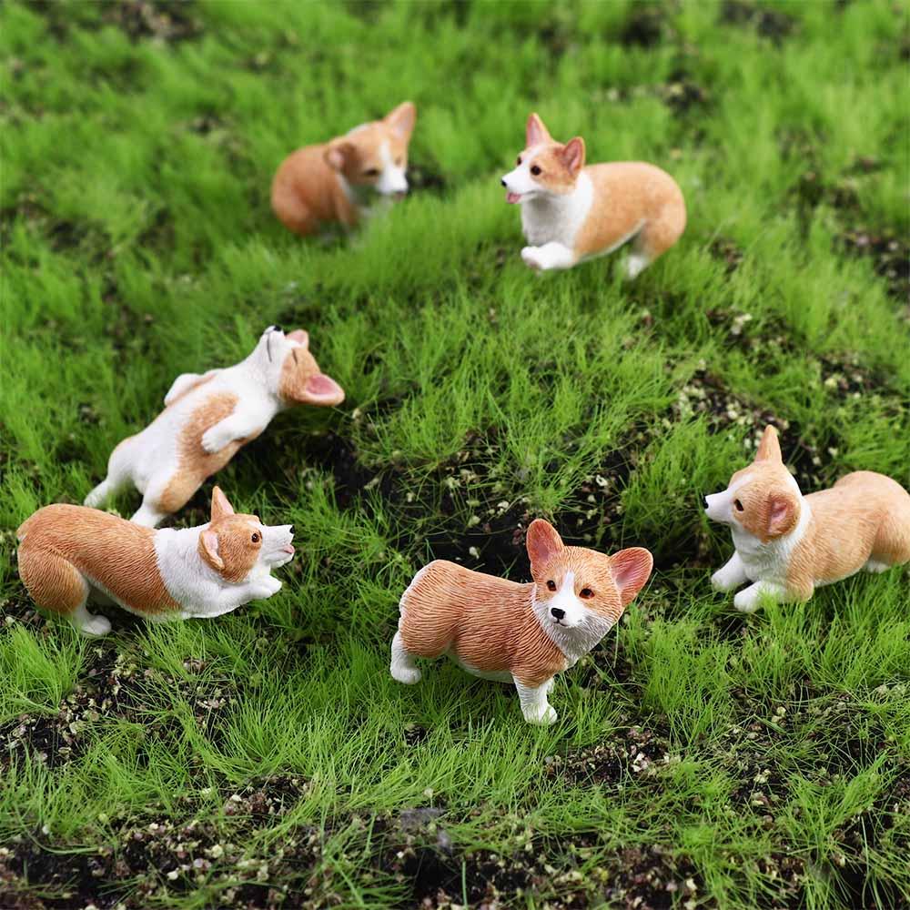 Cute Simulation Dog Miniature  - Car Accessories Oman avaliação e preço