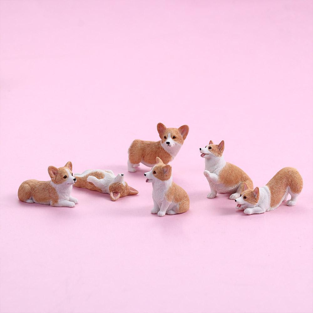 Cute Simulation Dog Miniature  - Car Accessories Oman avaliação e preço