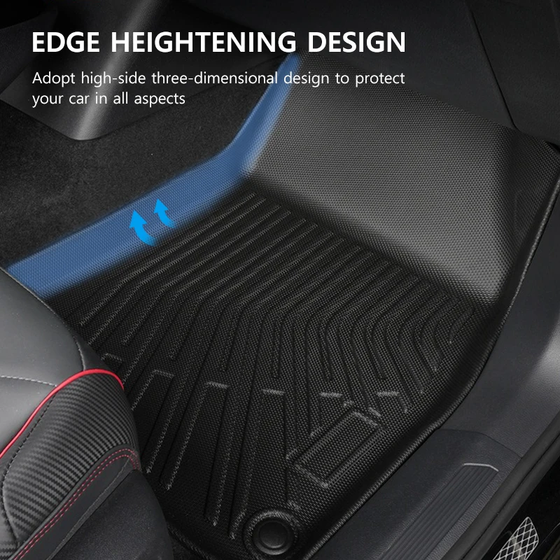 4PC Floor Mats for Kia Carniva - Car Floor Mat Rubber avaliação e preço