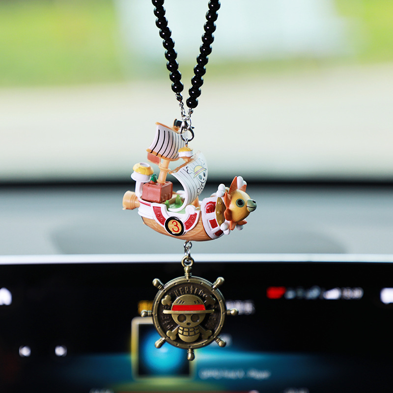 ONE PIECE Car Hanging Ornament - Car Accessories Oman avaliação e preço