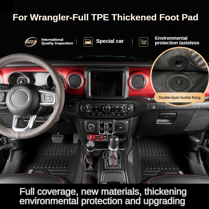 3D TPE Left Hand Driver Car Fl - Car Floor Mat Rubber avaliação e preço