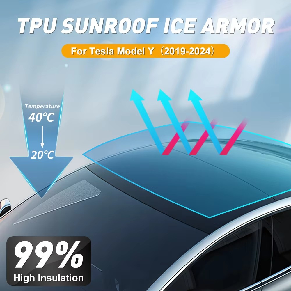TPU PPF Car Sunroof Protection - Tinted Window Film avaliação e preço