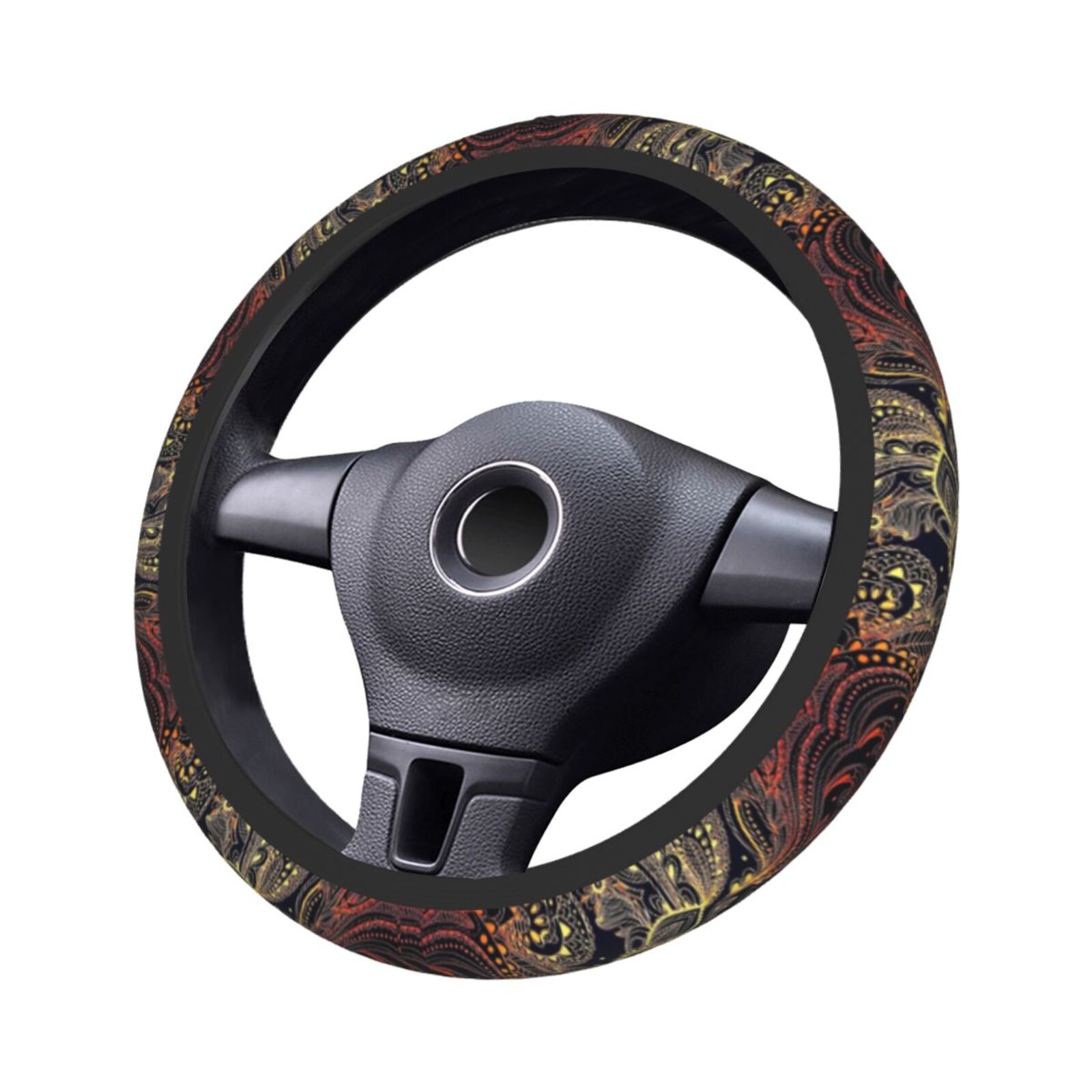 Phoenix Feather Print Steering - Car Accessories Phoenix avaliação e preço
