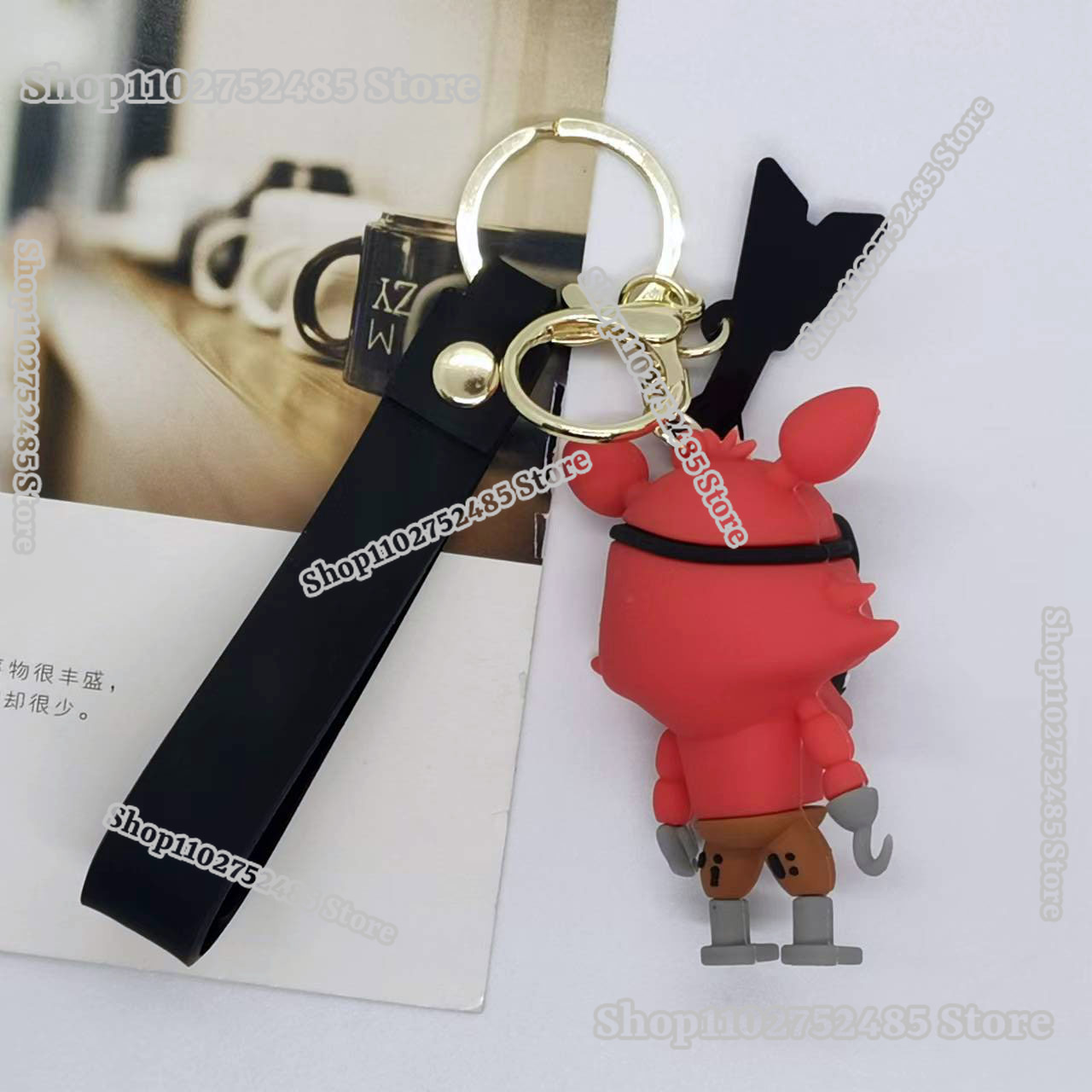5pcs Cartoon Anime FNAF Figure - Car Accessories Oman avaliação e preço