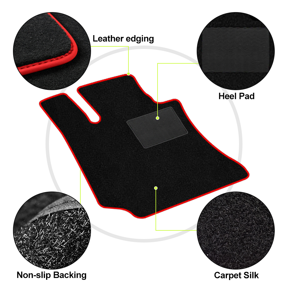 Car Floor Mats Carpet Rugs For - Car Floor Mat Rubber avaliação e preço