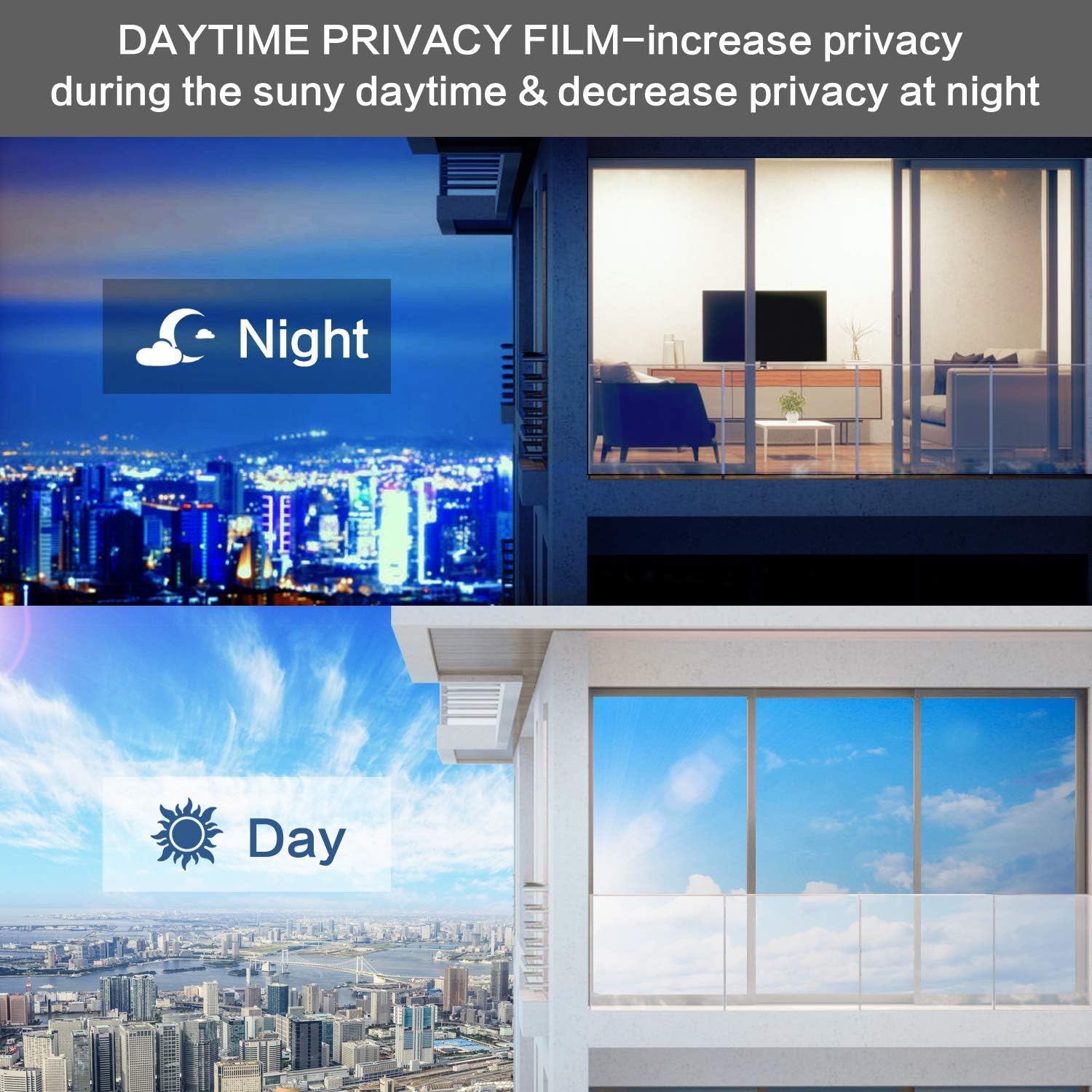 One Way Window Privacy Film 17 - Tinted Window Film avaliação e preço