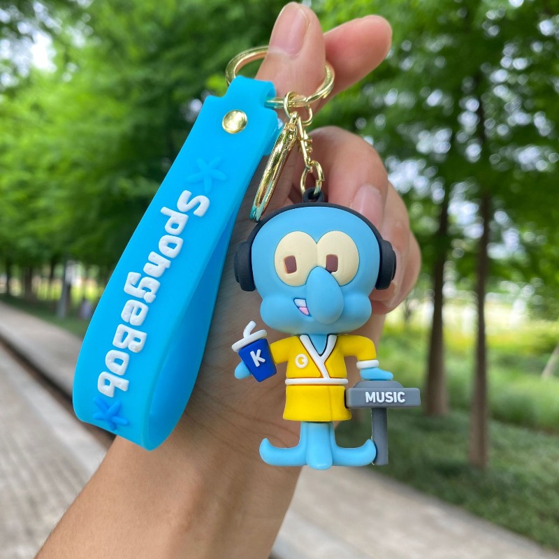 New Kawaii Cartoon SpongeBob S - Car Accessories Girly avaliação e preço