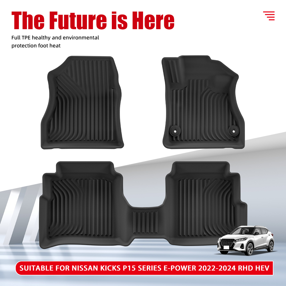 Custom Wholesale Custom TPE Ca - Car Floor Mat Rubber avaliação e preço