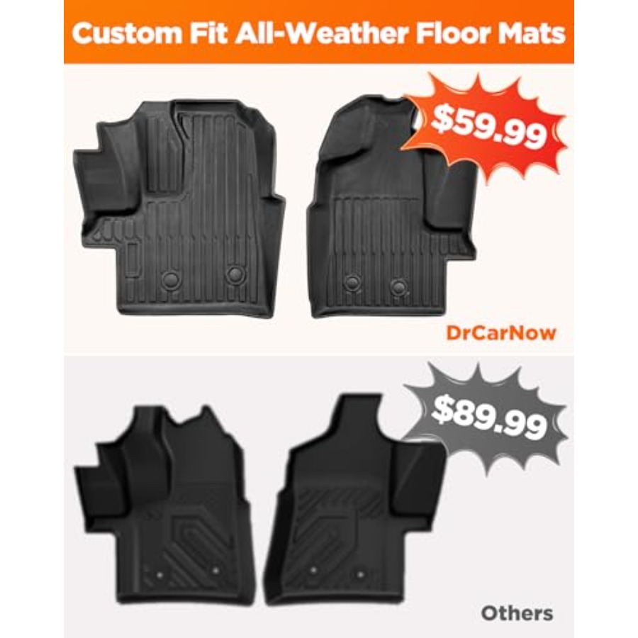 Car Floor Mats for Ford Transi - Car Floor Mat Rubber avaliação e preço