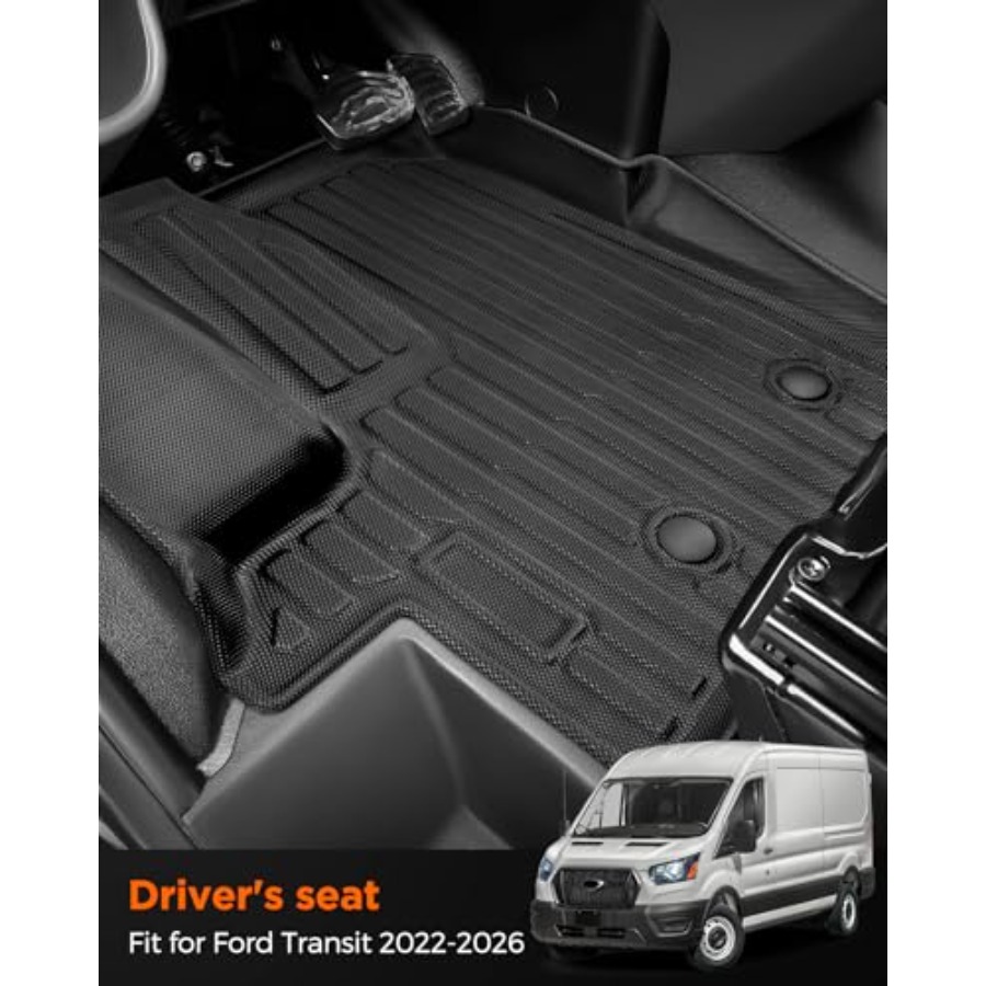 Car Floor Mats for Ford Transi - Car Floor Mat Rubber avaliação e preço
