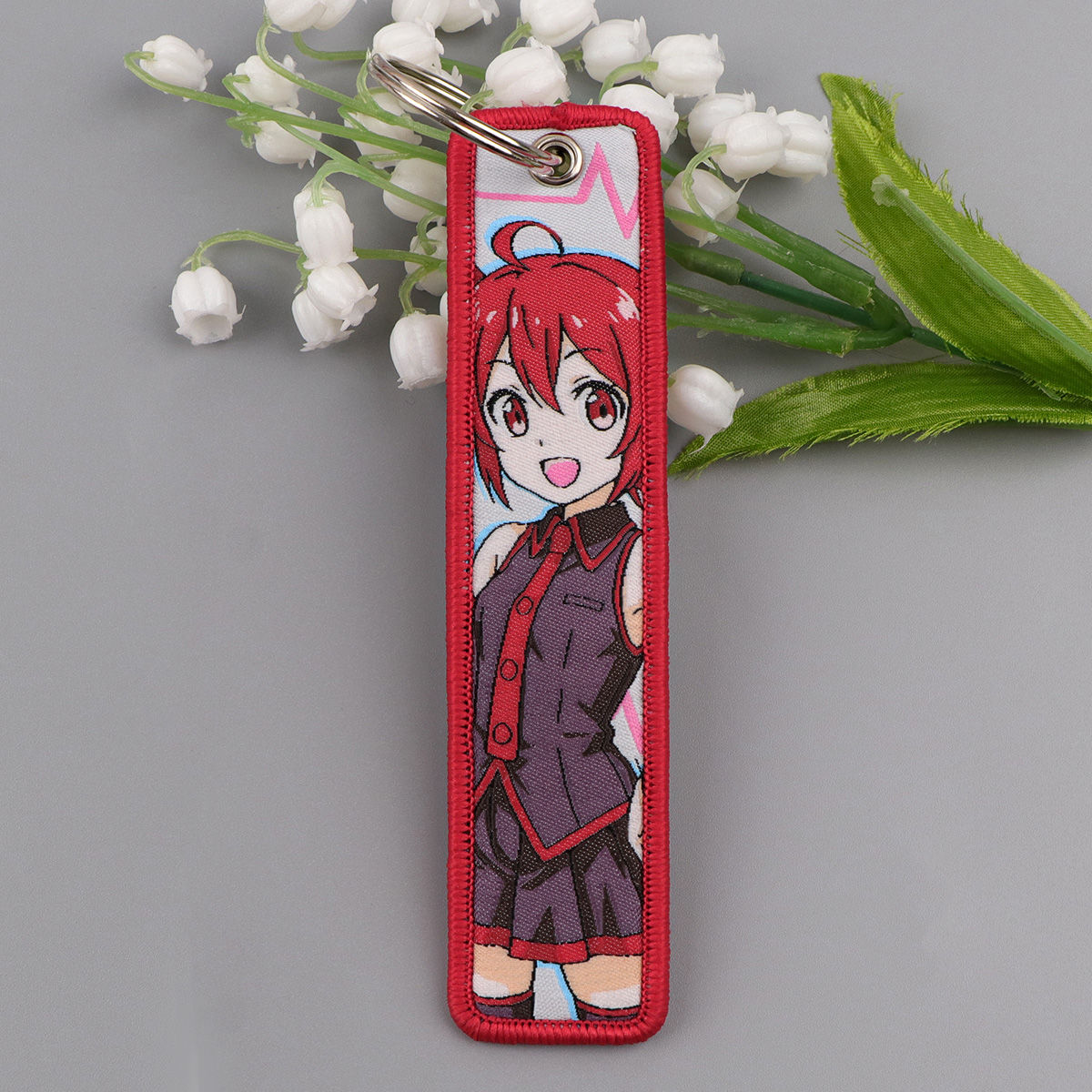 Cute Anime Girls Keychain for  - Car Accessories Girly avaliação e preço