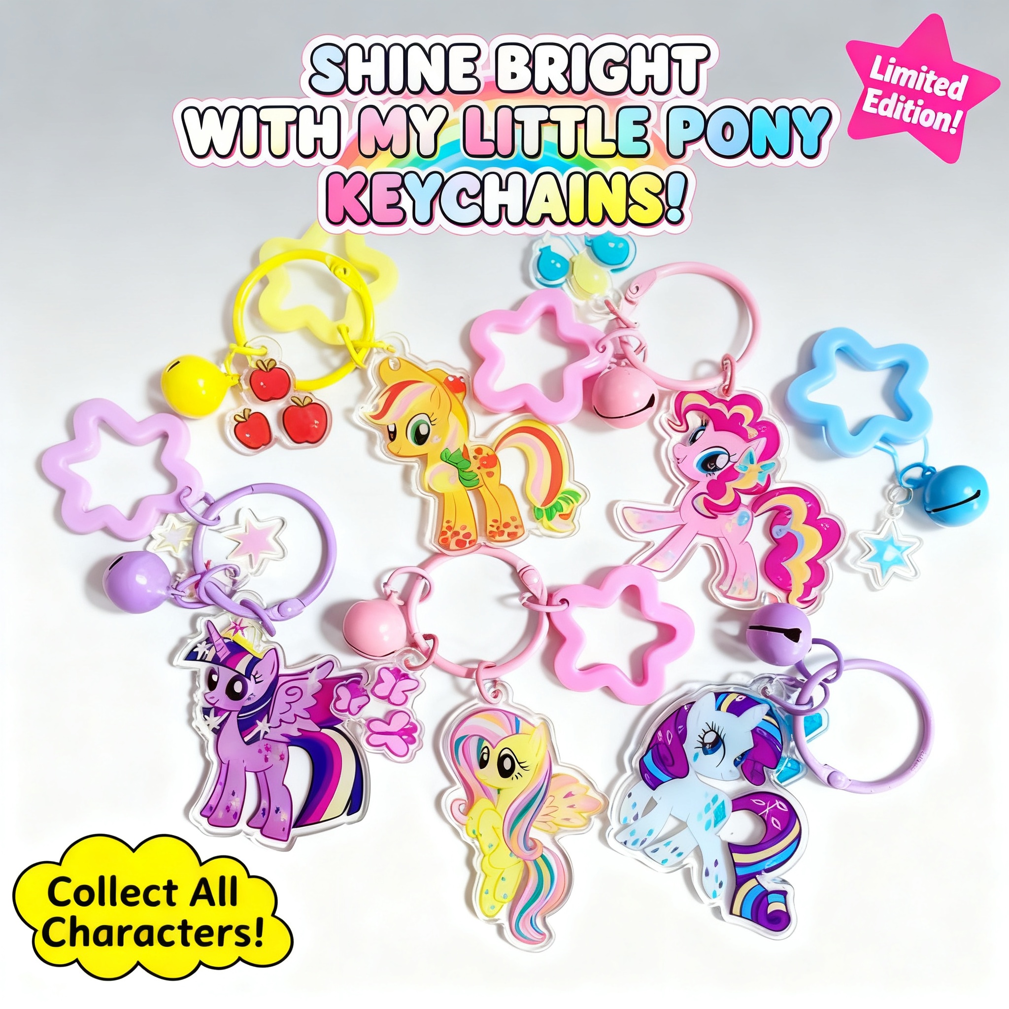 Anime Kawaii Unicorn Keychain  - Car Accessories Girly avaliação e preço