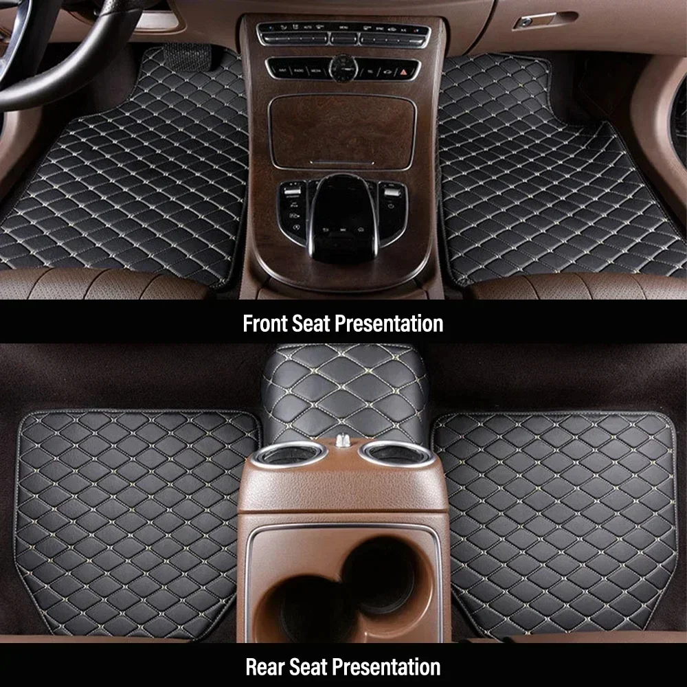 Car Floor Mats 4PCS Universal  - Car Floor Mat Rubber avaliação e preço