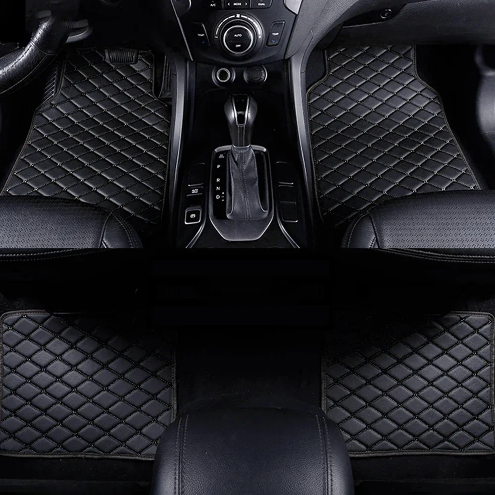 Car Floor Mats 4PCS Universal  - Car Floor Mat Rubber avaliação e preço