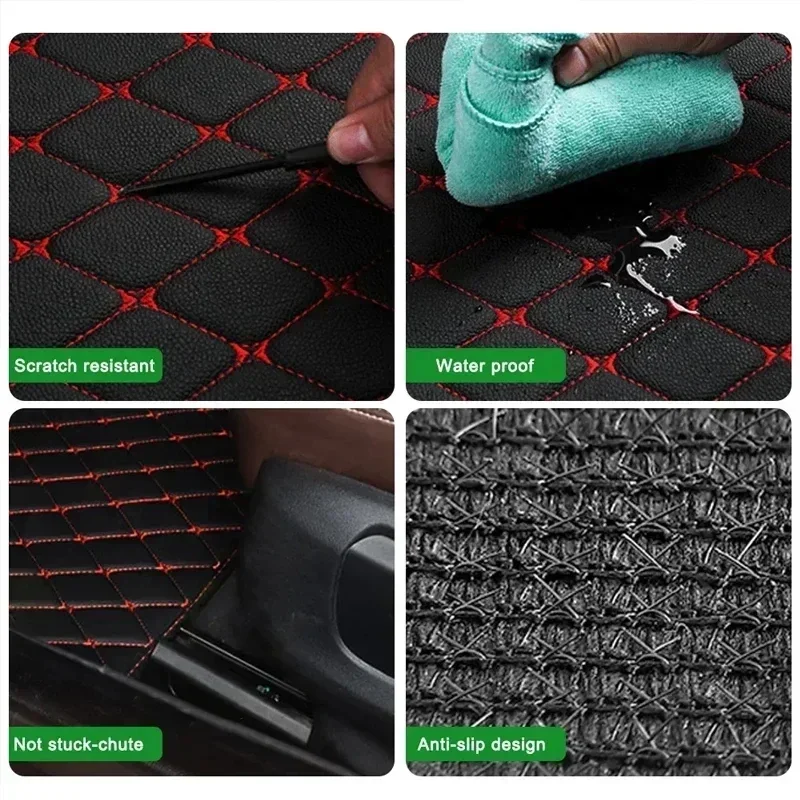 Car Floor Mats 4PCS Universal  - Car Floor Mat Rubber avaliação e preço