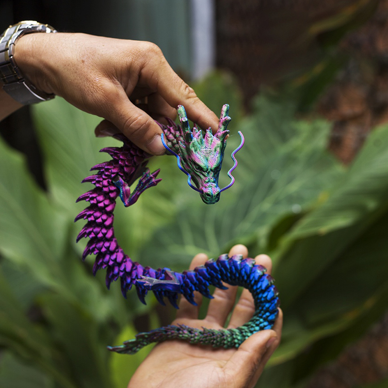 3D Printing Dragon Model Craft - Car Accessories Oman avaliação e preço