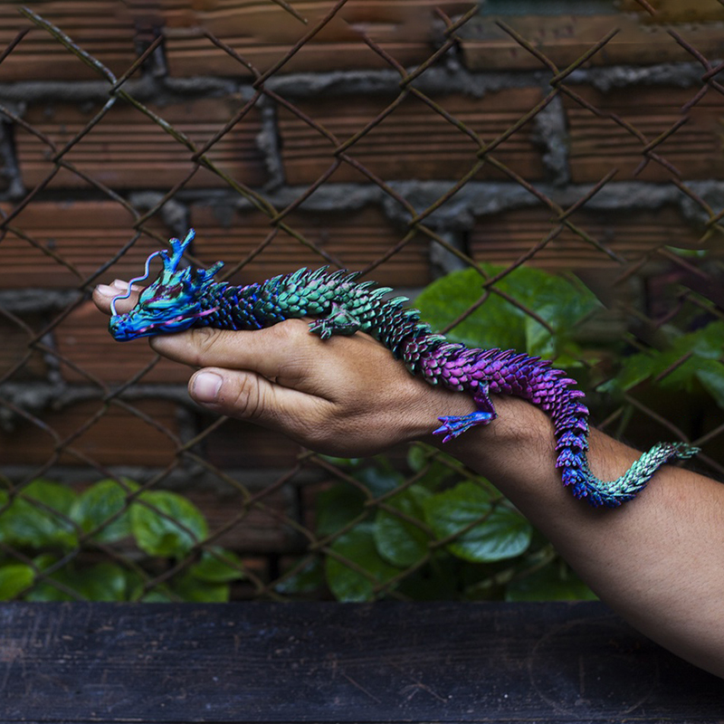 3D Printing Dragon Model Craft - Car Accessories Oman avaliação e preço
