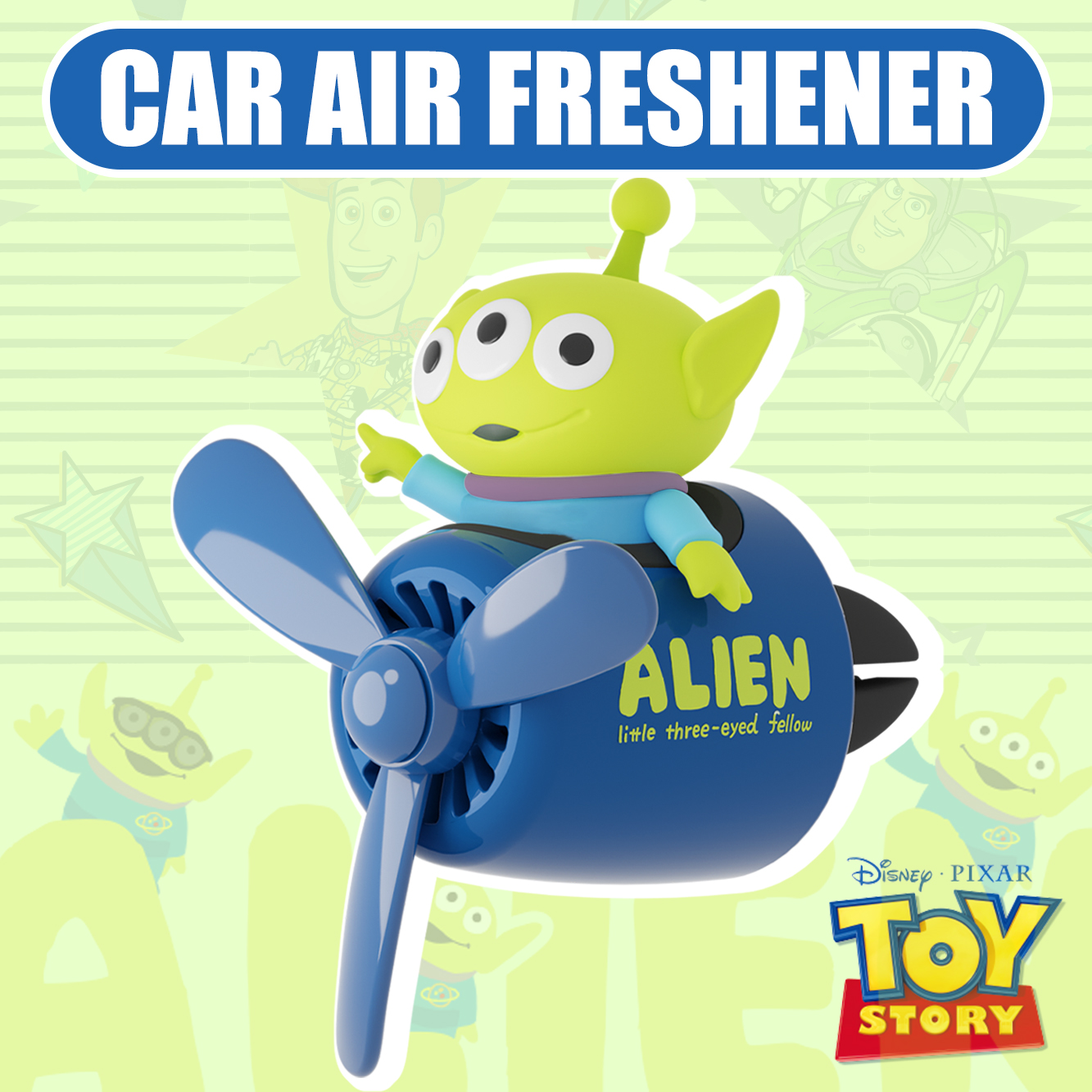 Disney Alien Little Green Men  - Car Accessories Oman avaliação e preço