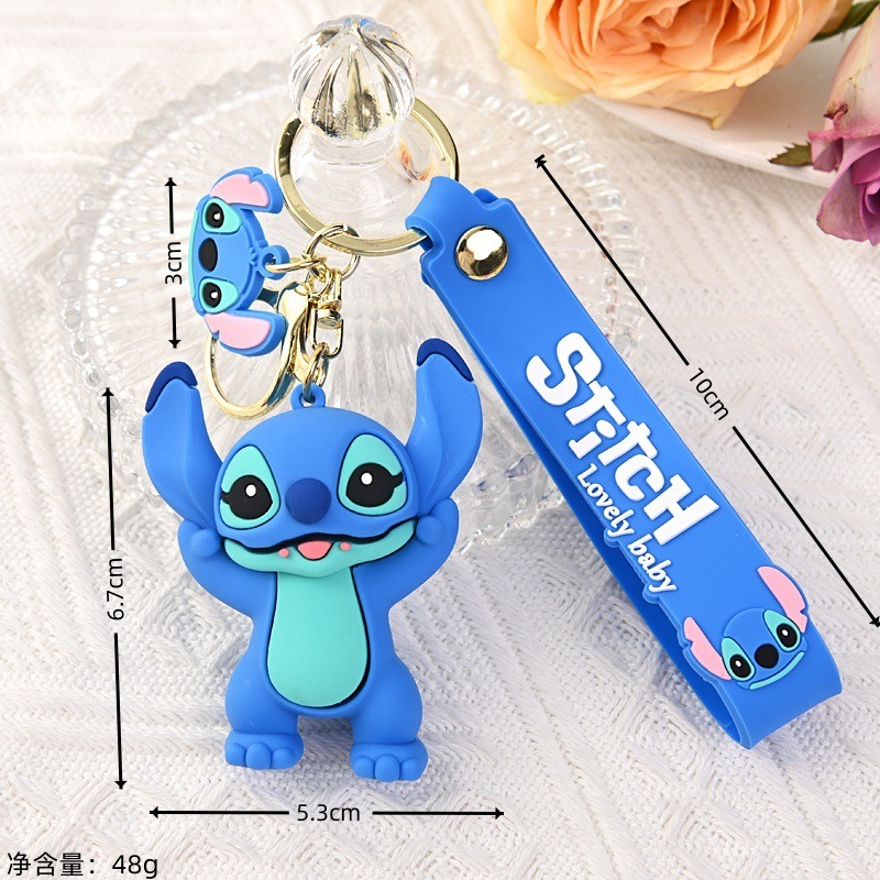 Kawaii Lilo & Stitch Toys Keyc - Car Accessories Girly avaliação e preço