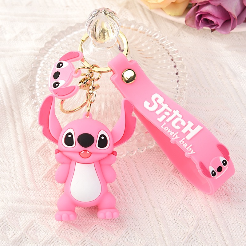 Kawaii Lilo & Stitch Toys Keyc - Car Accessories Girly avaliação e preço