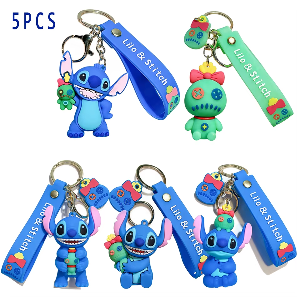 Hot Stitch Keychain Anime Stit - Car Accessories Girly avaliação e preço