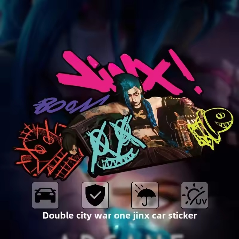 Arcane Jinx Graffiti Reflectiv - Car Accessories Website avaliação e preço