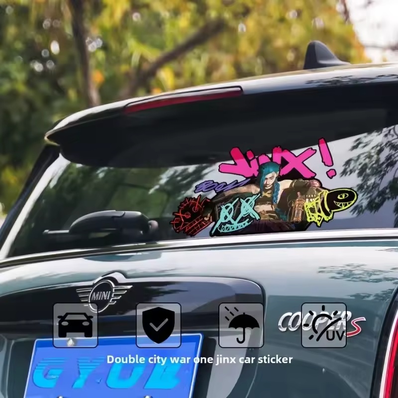 Arcane Jinx Graffiti Reflectiv - Car Accessories Website avaliação e preço