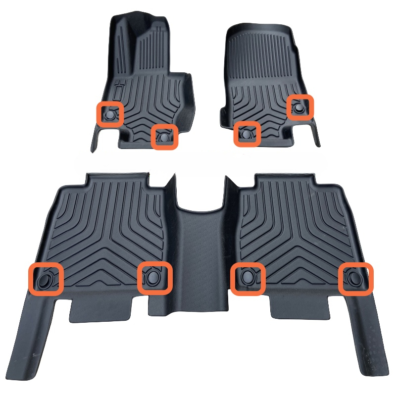 Custom Car Floor Mat for Merce - Car Floor Mat Rubber avaliação e preço