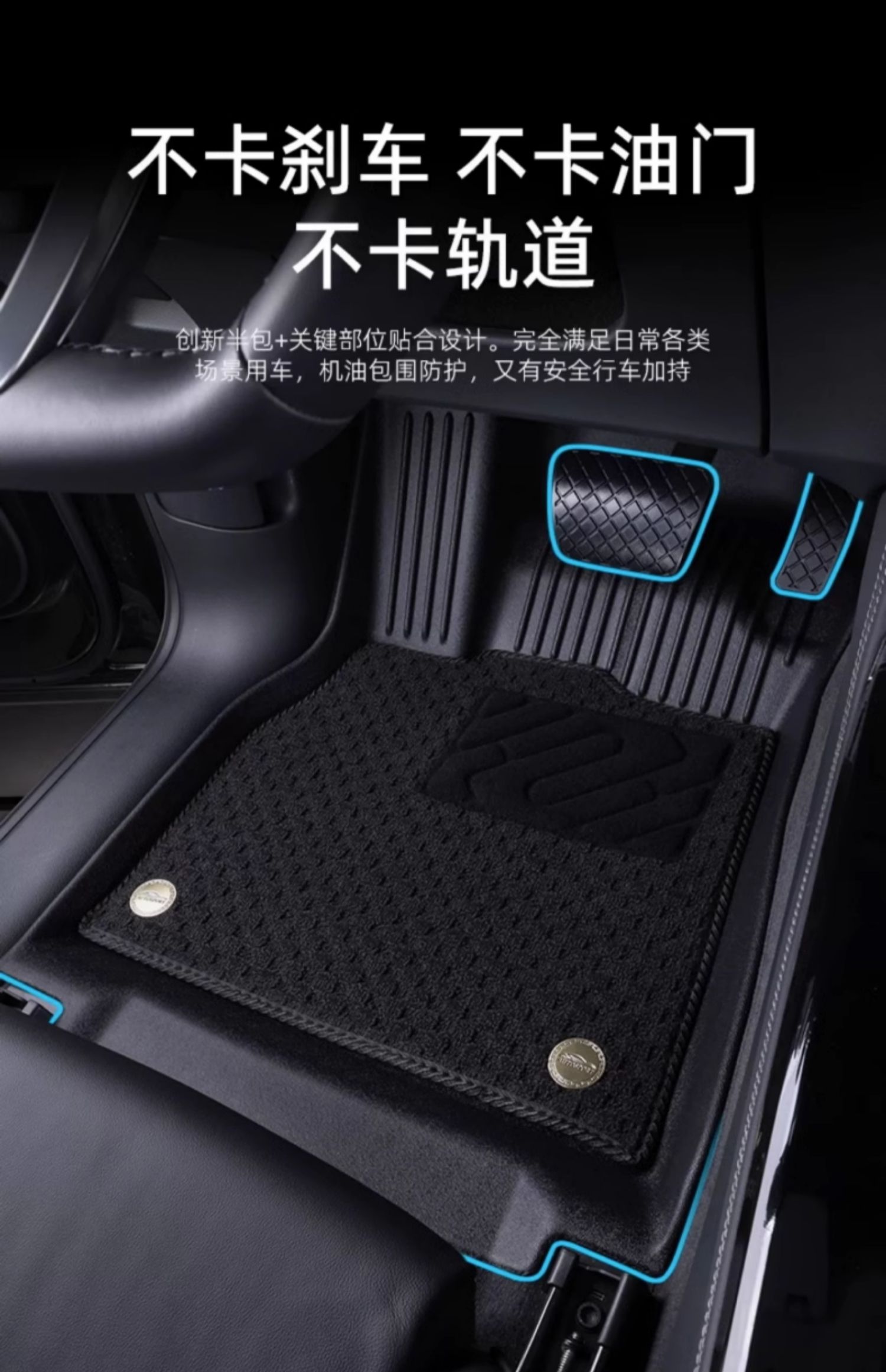 Custom Car Floor Mat for Merce - Car Floor Mat Rubber avaliação e preço
