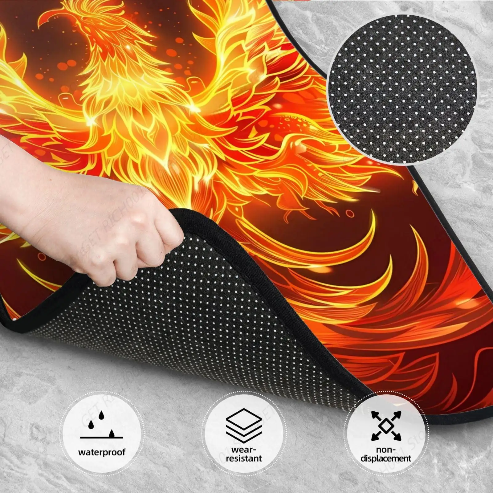 Fire Phoenix Reborn Carpet Flo - Car Accessories Phoenix avaliação e preço