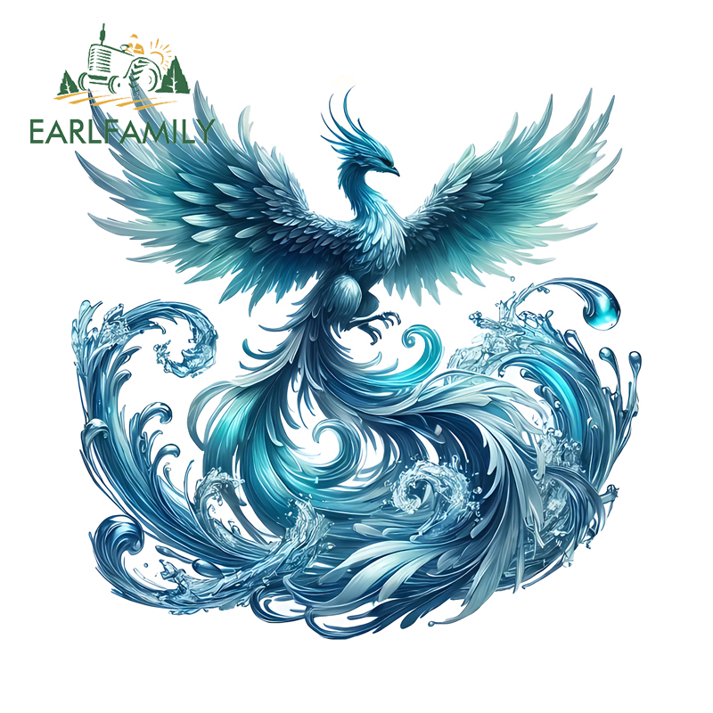 EARLFAMILY Phoenix Car Sticker - Car Accessories Phoenix avaliação e preço