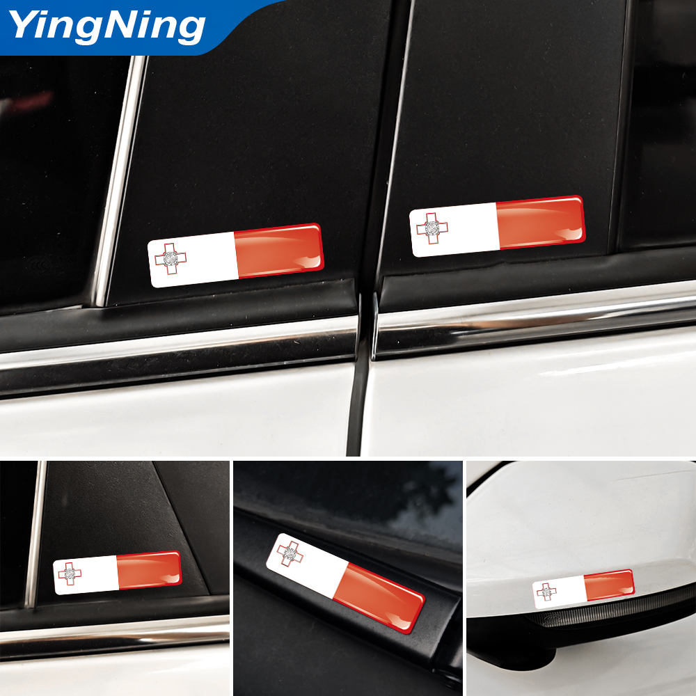 4PCS 3D Epoxy Domed Sticker Ma - Car Accessories Mauritius avaliação e preço