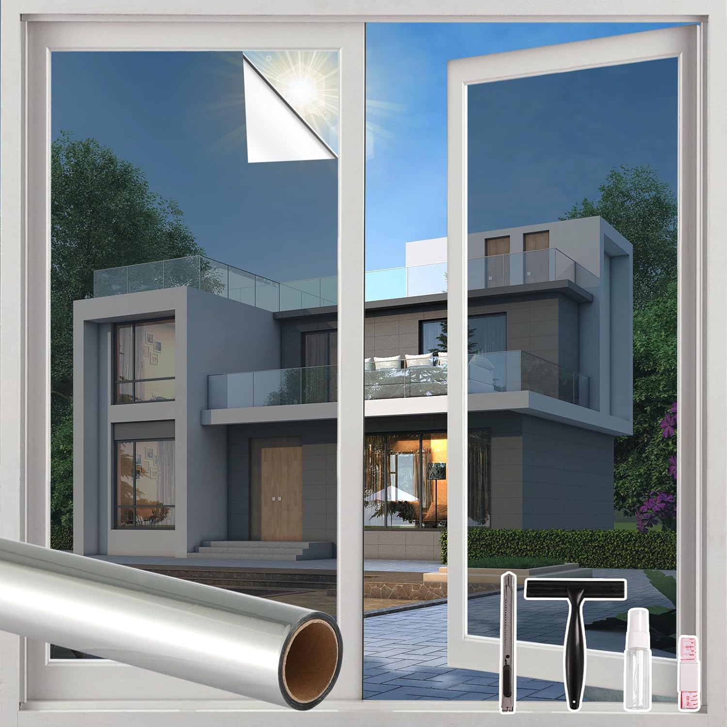 One Way Privacy Window Film, R - Tinted Window Film avaliação e preço