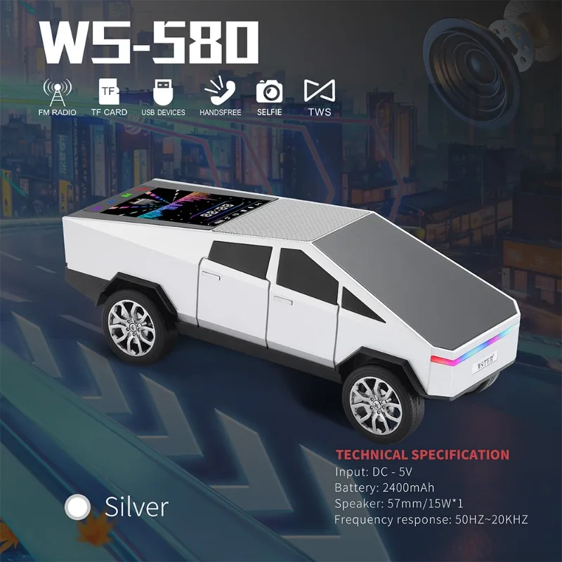 WS-580 Wireless Bluetooth Spea - Car Accessories Amazon avaliação e preço