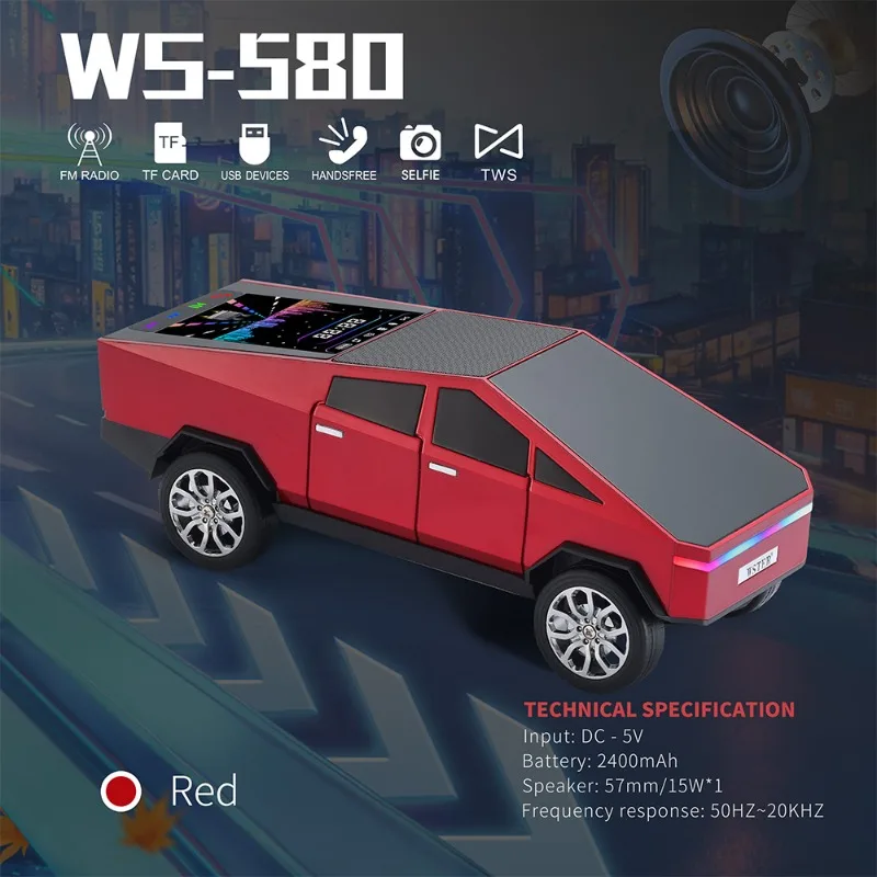 WS-580 Wireless Bluetooth Spea - Car Accessories Amazon avaliação e preço