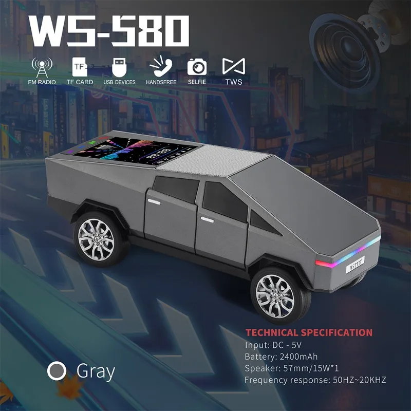 WS-580 Wireless Bluetooth Spea - Car Accessories Amazon avaliação e preço