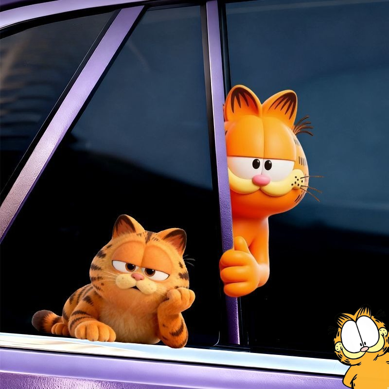 Garfield anime cartoon cute fu - Car Accessories Decoration avaliação e preço