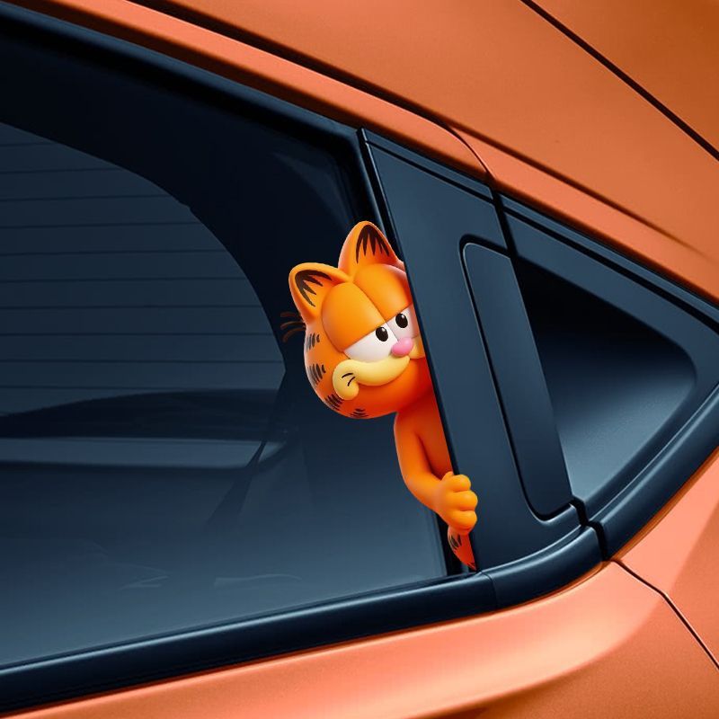 Garfield anime cartoon cute fu - Car Accessories Decoration avaliação e preço