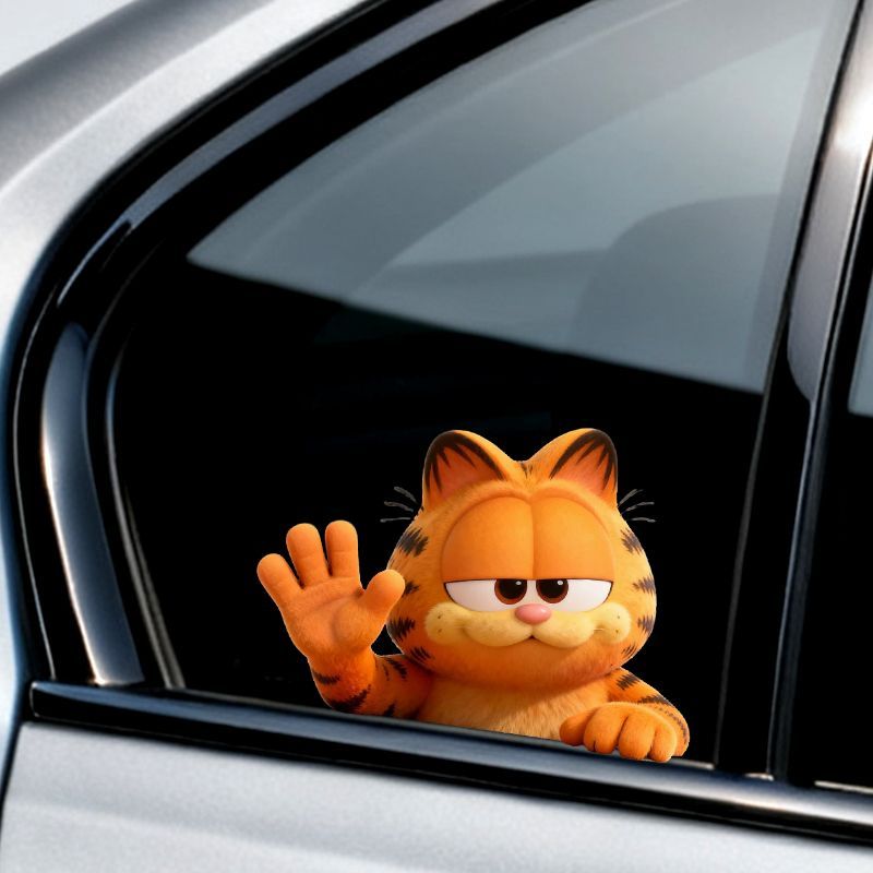 Garfield anime cartoon cute fu - Car Accessories Decoration avaliação e preço