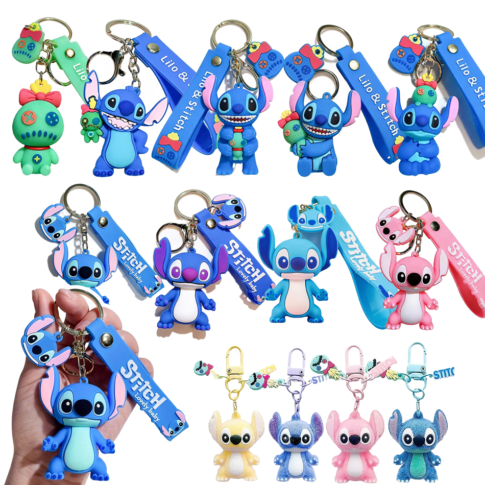 Hot Stitch Keychain Anime Stit - Car Accessories Girly avaliação e preço