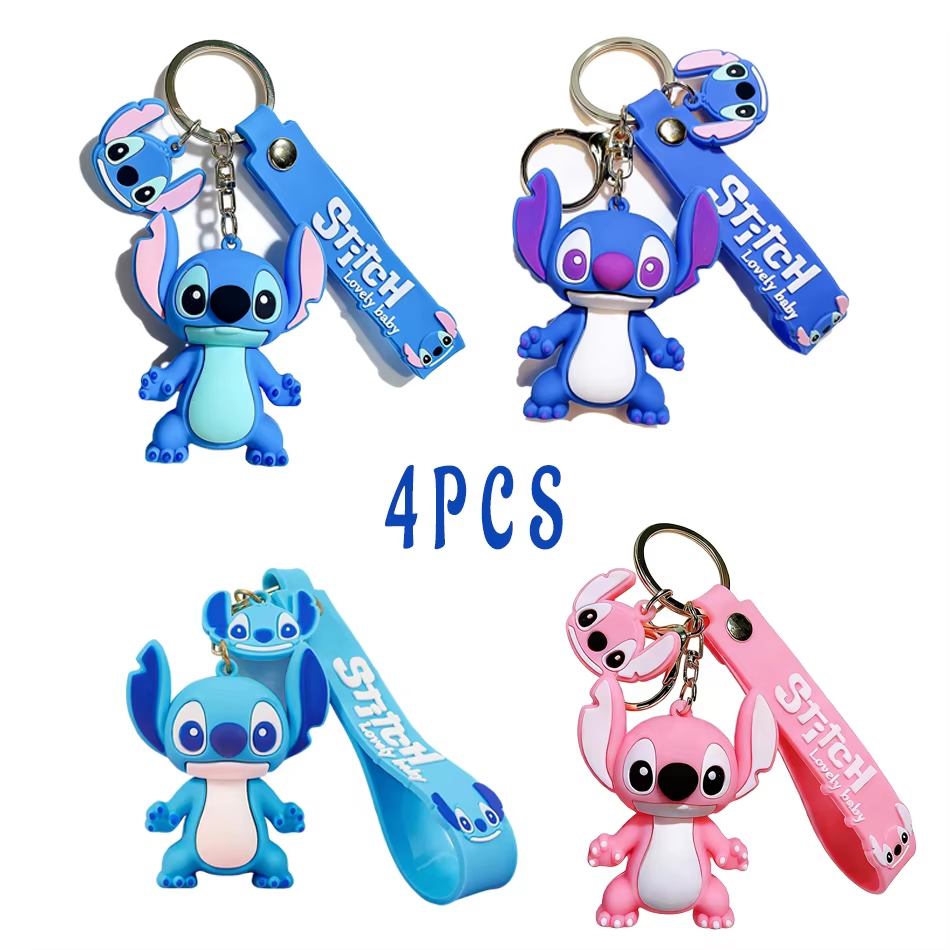 Hot Stitch Keychain Anime Stit - Car Accessories Girly avaliação e preço