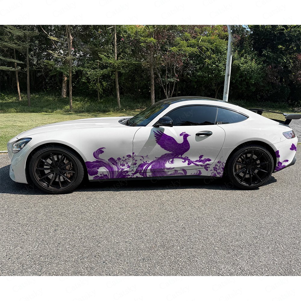 2pcs Graceful Mythical Phoenix - Car Accessories Phoenix avaliação e preço